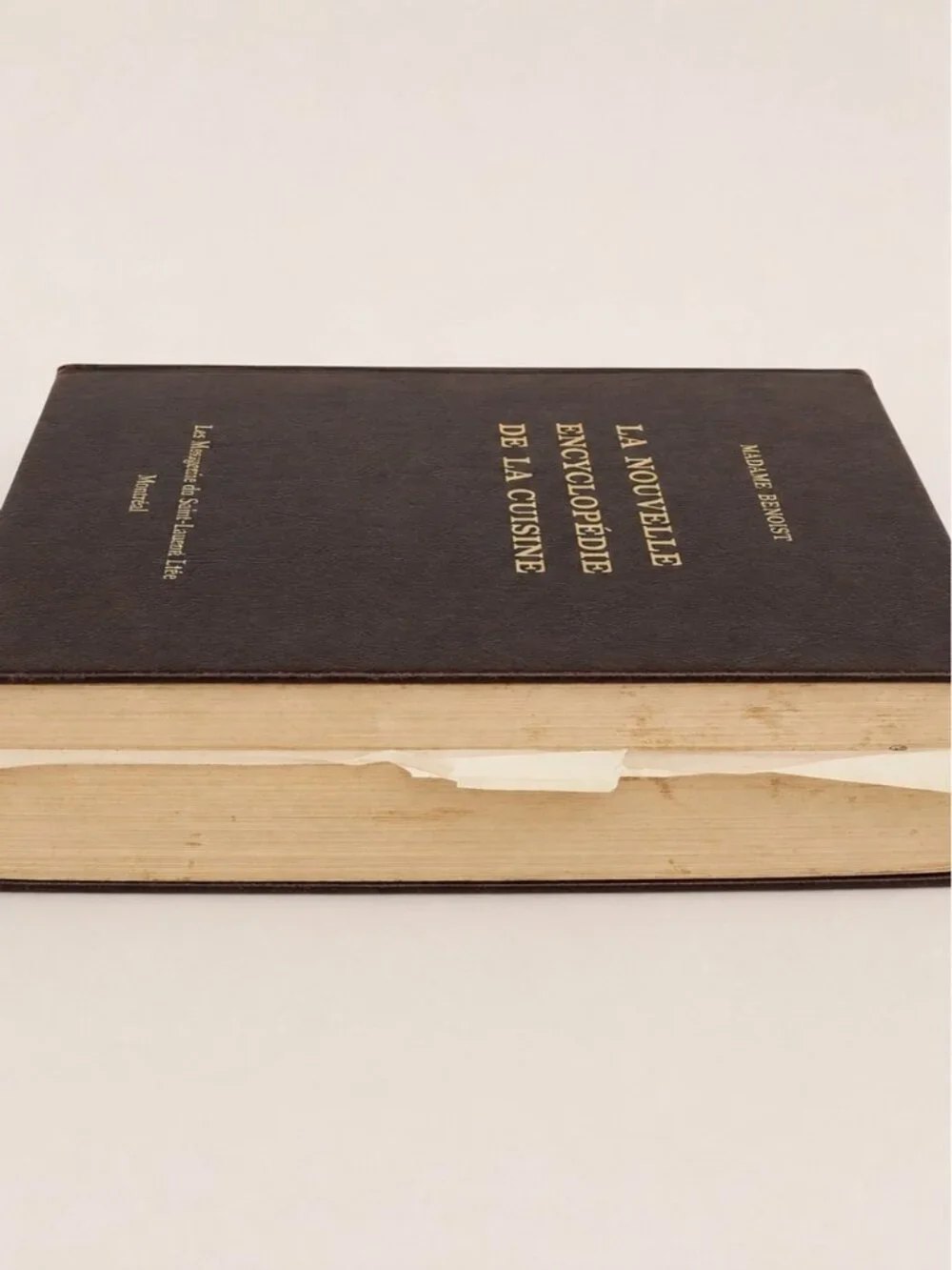 Madame Benoit – La Nouvelle Encyclopédie de la Cuisine – Livre de recettes